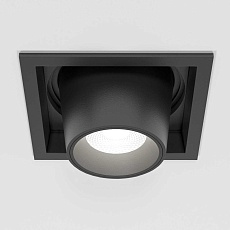 Встраиваемый светодиодный светильник Elektrostandard Conner 25087/LED 8W 4000K черный a063994 5