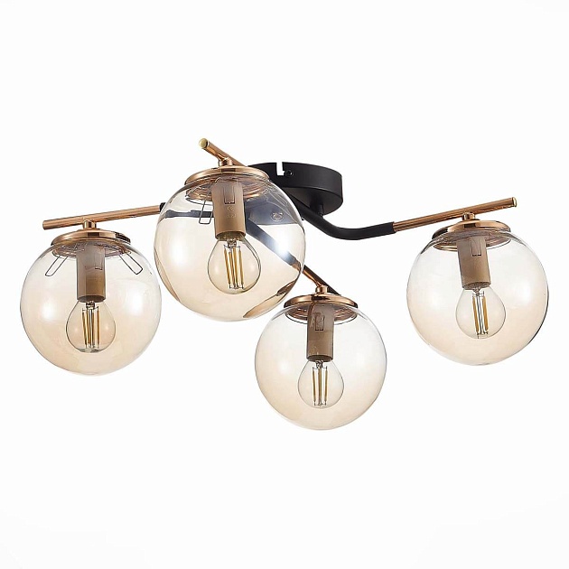 Потолочная люстра Evoluce LITERNO SLE106902-04 изображение 3 Потолочная люстра Evoluce LITERNO SLE106902-04 Фото № 3