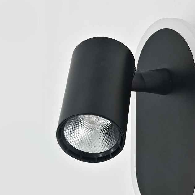 Светодиодный спот Escada Omega 10222/2LED Black изображение 3 Светодиодный спот Escada Omega 10222/2LED Black Фото № 3