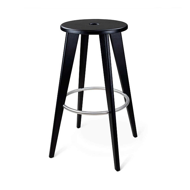 Барный стул Sheffilton SHT-S146 черный/нерж 8988092301 Фото № 1