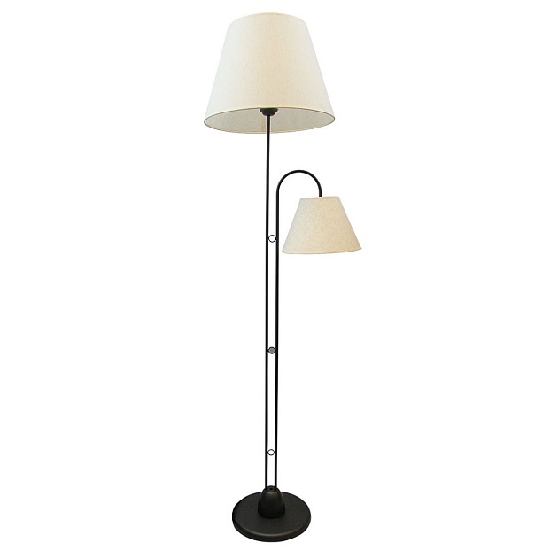 Торшер Arte Lamp Alea A5068PN-2BK Фото № 1