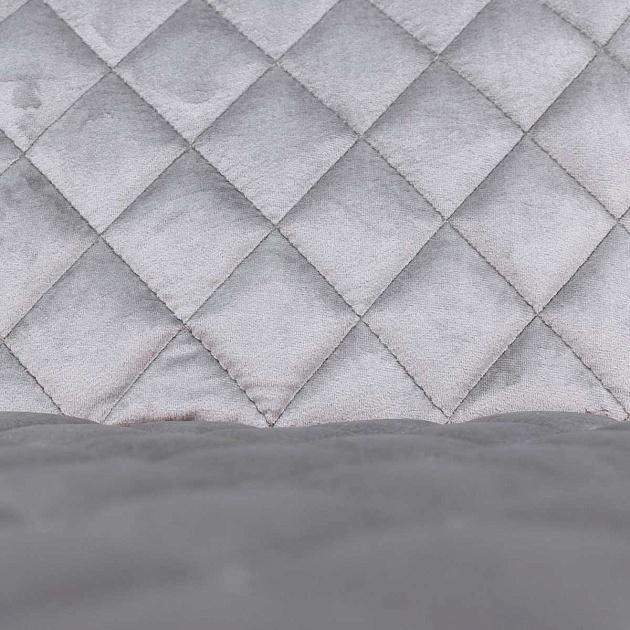 Барный стул AksHome Leros светло-серый, велюр 81473 Фото № 4