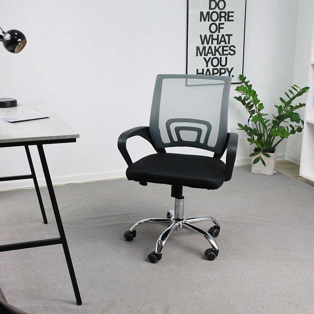 Офисное кресло AksHome Ricci серый, сетка 80014 изображение 10 Офисное кресло AksHome Ricci серый, сетка 80014 Фото № 10