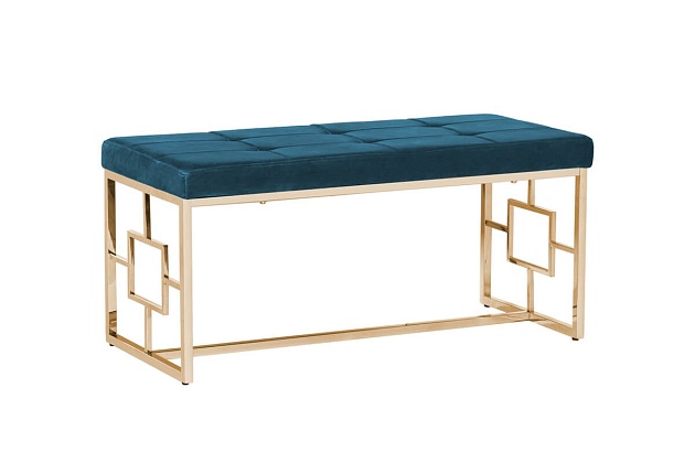 Банкетка Garda Decor 47ED-BEN005Gold-EM изображение 4 Банкетка Garda Decor 47ED-BEN005Gold-EM Фото № 4