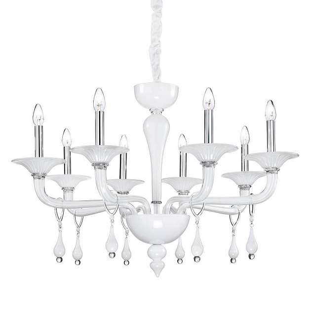 Подвесная люстра Ideal Lux Miramare SP8 068190 изображение 1 Подвесная люстра Ideal Lux Miramare SP8 068190 Фото № 1