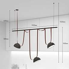 Трековая ременная система Denkirs Belty Set DK55SET05-01-BR 1