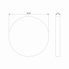 Настенный светильник TK Lighting 5912 Luna 1
