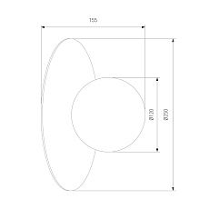 Бра TK Lighting 10228 Pixi 1