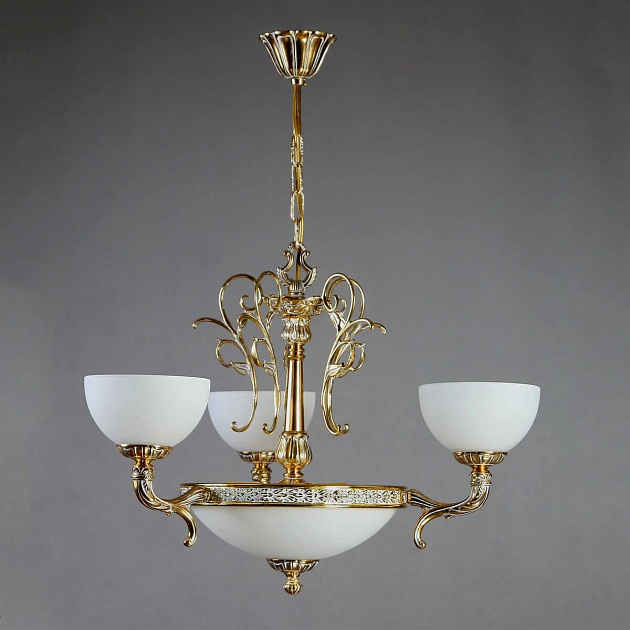 Подвесная люстра Ambiente Toledo 02155/3 WP Фото № 1