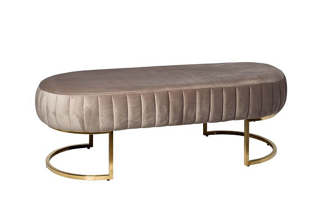 Банкетка Garda Decor N-BH2009 BG BR Фото № 5