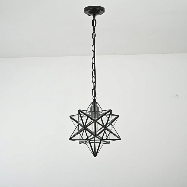 Подвесная люстра Imperium Loft Black Star 189645-26 изображение 4 Подвесная люстра Imperium Loft Black Star 189645-26 Фото № 4