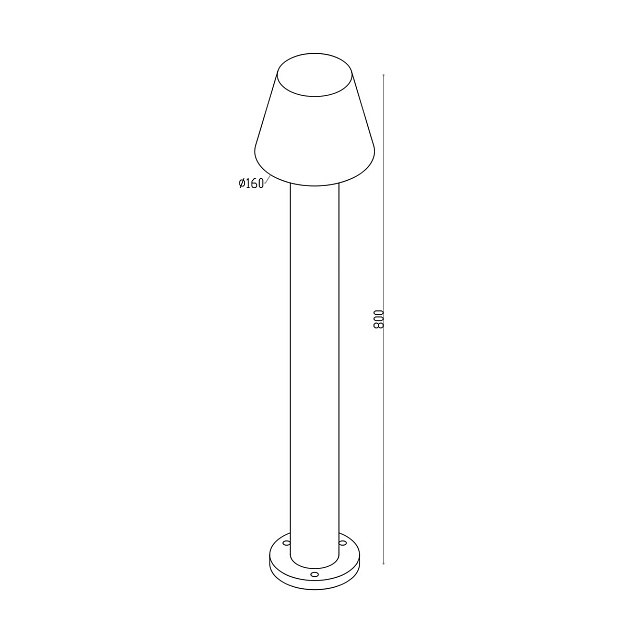 Уличный светодиодный светильник Maytoni Harz O421FL-L5W Фото № 12