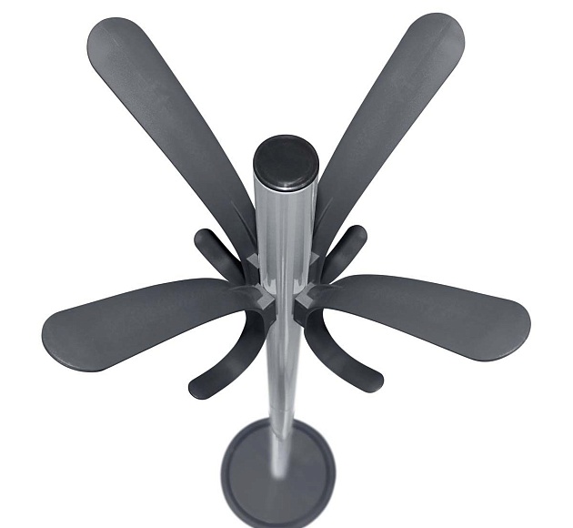 Напольная вешалка Sheffilton SHT-CR17 хром лак/антрацит 2193161001 Фото № 6