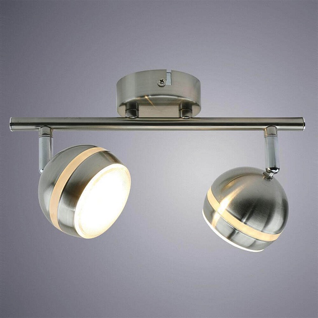 Светодиодный спот Arte Lamp Venerd A6009PL-2SS изображение 2 Светодиодный спот Arte Lamp Venerd A6009PL-2SS Фото № 2