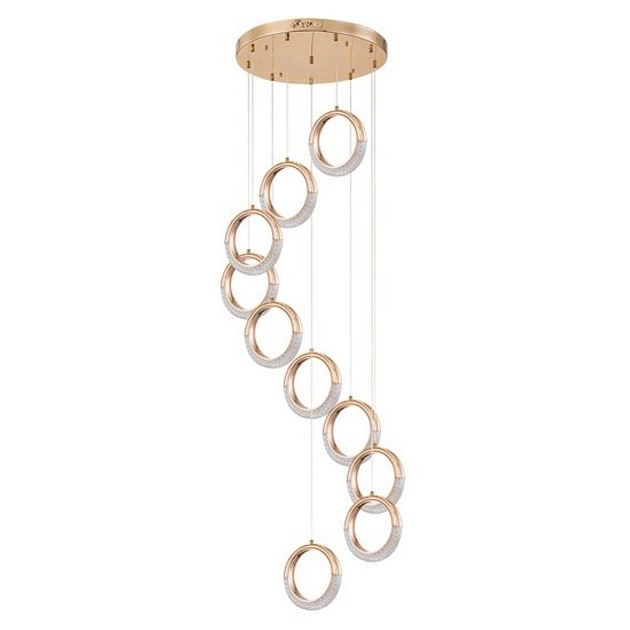 Подвесная светодиодная люстра Arte Lamp Montana A7777SP-10GO изображение 1 Подвесная светодиодная люстра Arte Lamp Montana A7777SP-10GO Фото № 1