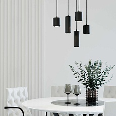 Подвесной светодиодный светильник Elektrostandard Onde 50250 LED 10W 4000K черный a064204 2