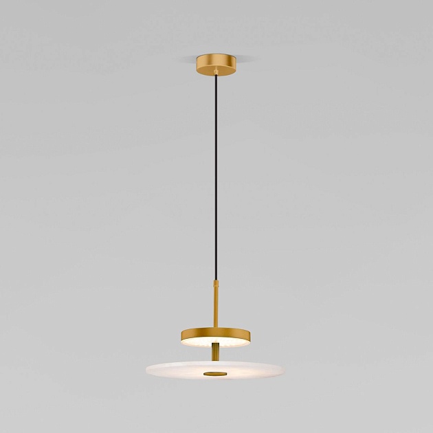 Подвесной светодиодный светильник Eurosvet Thasos 40342 LED латунь изображение 1 Подвесной светодиодный светильник Eurosvet Thasos 40342 LED латунь Фото № 1