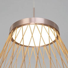 Подвесной светодиодный светильник Eurosvet Cesta 40016/1 LED коричневый 3