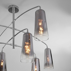 Подвесная люстра Eurosvet Omber 70137/8 хром 3