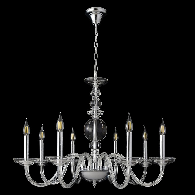 Подвесная люстра Crystal Lux ARABESQUE SP8 CHROME Фото № 7