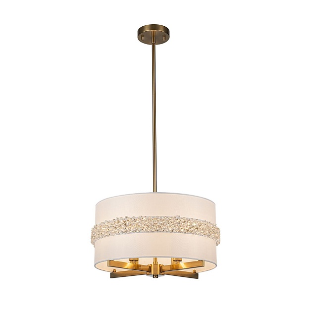 Подвесная люстра Indigo Effetto V13030/4R Brass V000514 изображение 1 Подвесная люстра Indigo Effetto V13030/4R Brass V000514 Фото № 1