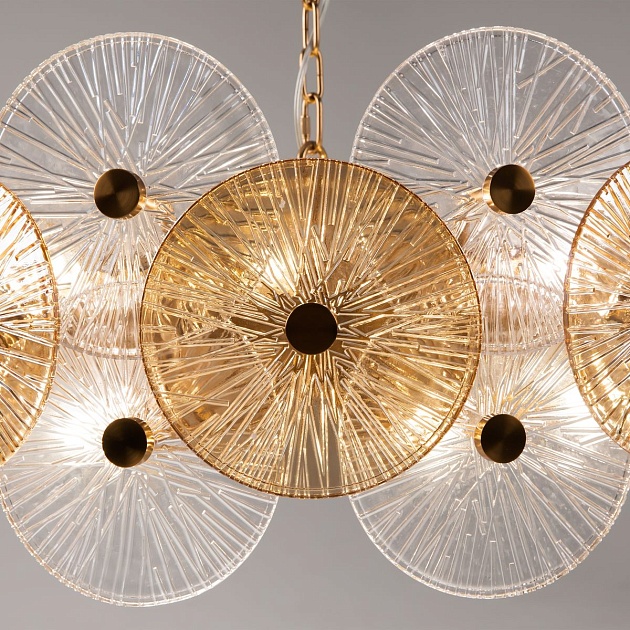 Подвесная люстра Maytoni Aster MOD007PL-10G Фото № 3