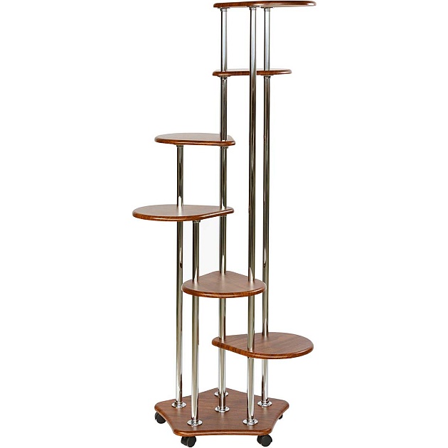 Подставка для цветов Калифорния Шестерочка орех 5508278905 Фото № 1