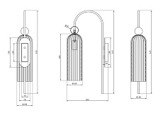 Бра Maytoni Antic MOD302WL-01CG 4