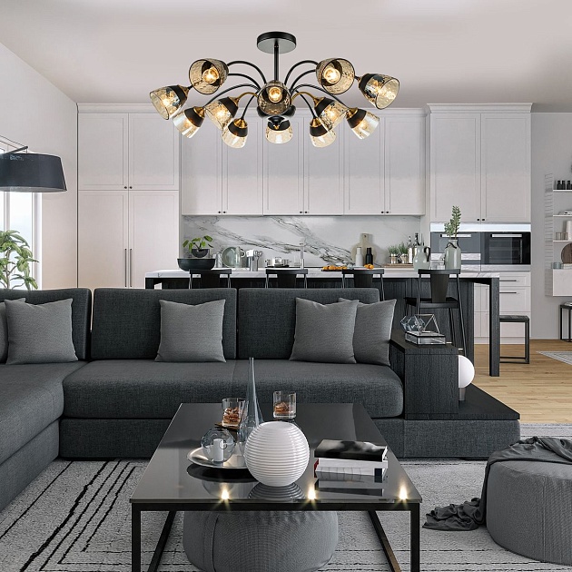 Потолочная люстра Escada Bouquet 1148/12P изображение 6 Потолочная люстра Escada Bouquet 1148/12P Фото № 6