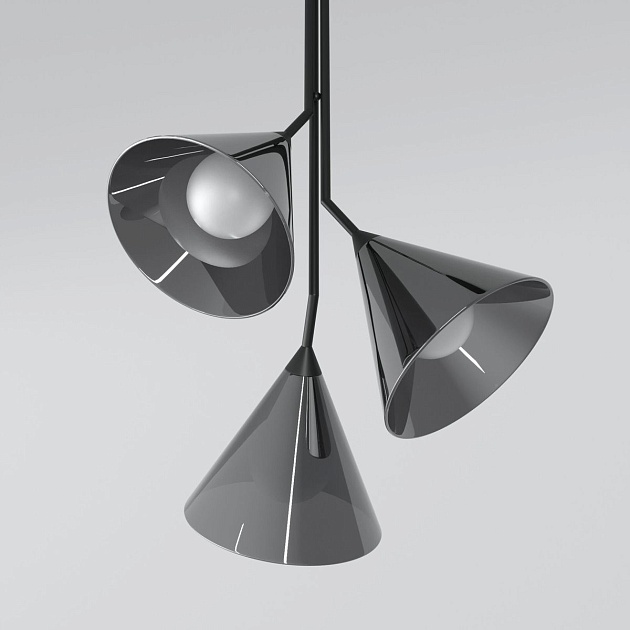 Подвесной светильник Eurosvet Enigma 70161/3 черный Фото № 4