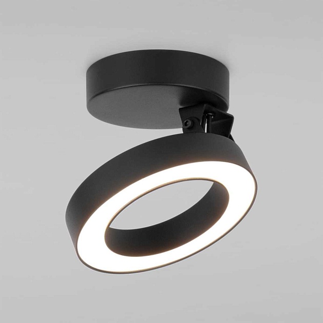 Светодиодный спот Elektrostandard Spila 25105/Led черный 4690389187544 Фото № 1