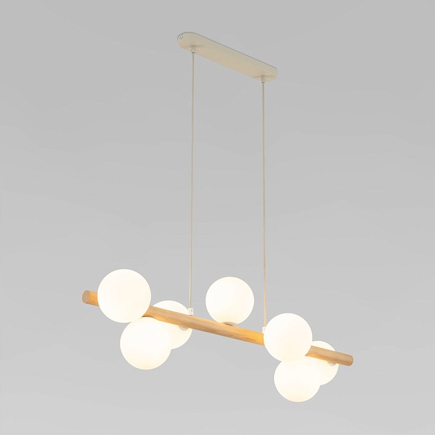 Подвесная люстра TK Lighting 5905 Estera Wood Фото № 1