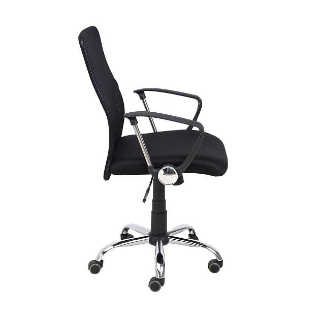 Офисное кресло AksHome Gamma черный + черный, сетка + ткань 84768 Фото № 11