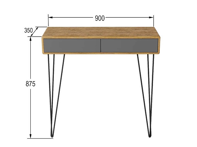 Консоль Мебелик Телфорд 007022 изображение 3 Консоль Мебелик Телфорд 007022 Фото № 3