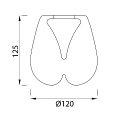 Плафон Mantra Andromeda 8945 1