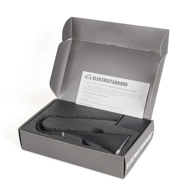 Настольная лампа Elektrostandard Elara черный a037526 изображение 2 Настольная лампа Elektrostandard Elara черный a037526 Фото № 2