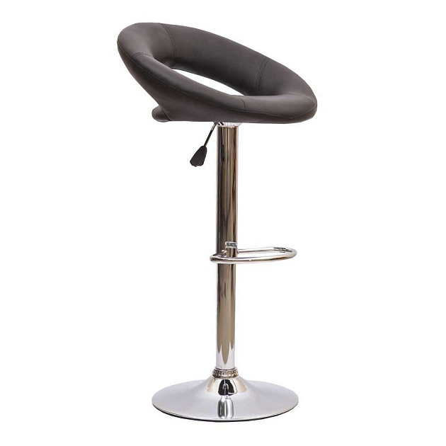 Барный стул AksHome Rosa черный, экокожа 27637 Фото № 1