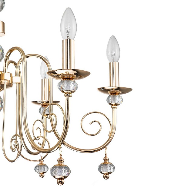 Подвесная люстра Escada Shine 678/6PL Gold Фото № 2