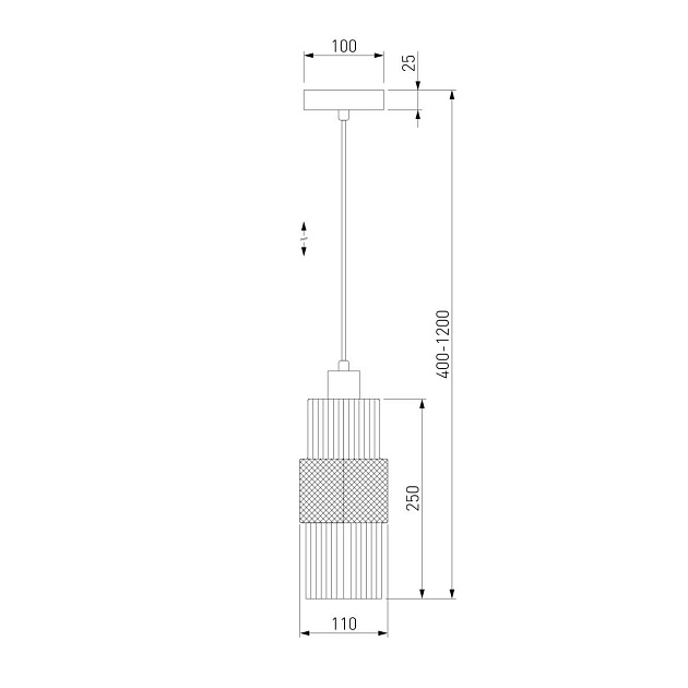 Подвесной светильник Eurosvet Soho 50209/1 бронза изображение 2 Подвесной светильник Eurosvet Soho 50209/1 бронза Фото № 2