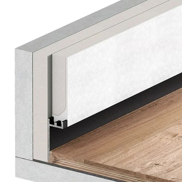 Теневой напольный плинтус FerGipps белый ПП 30 УТ000002192 изображение 3 Теневой напольный плинтус FerGipps белый ПП 30 УТ000002192 Фото № 3