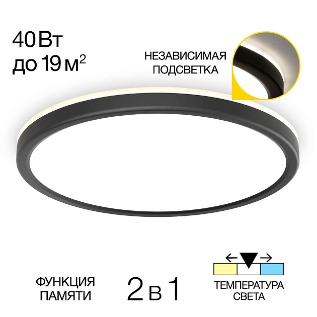 Потолочный светодиодный светильник Citilux Basic Line CL738321VL Фото № 1