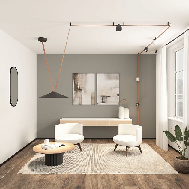 Трековый светильник Denkirs Belty Flow DK5668-BK Фото № 4