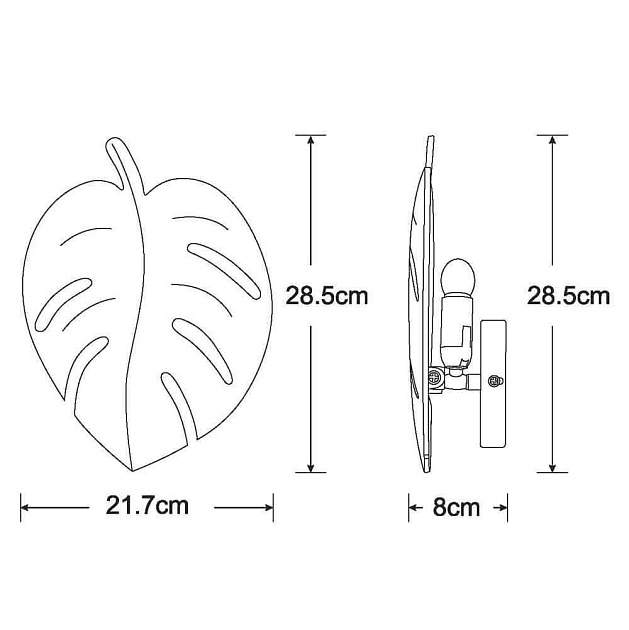 Настенный светильник Lucide Liev 13225/01/33 Фото № 3