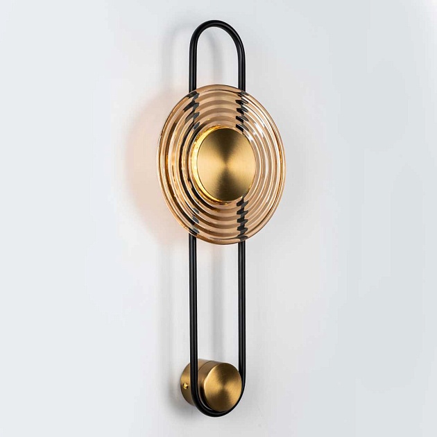 Настенный светодиодный светильник Modelux Modestyle MS.1507.01 BK-BS Фото № 3