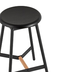 Полубарный стул Stool Group Knobb черный 9117H65 black 1