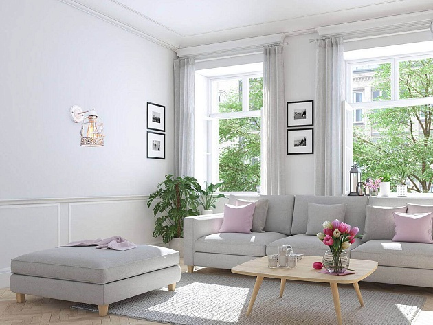 Бра Arte Lamp Cincia A5090AP-1WG изображение 3 Бра Arte Lamp Cincia A5090AP-1WG Фото № 3