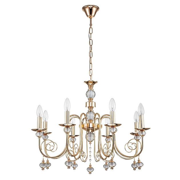 Подвесная люстра Escada Shine 678/8PL Gold Фото № 1