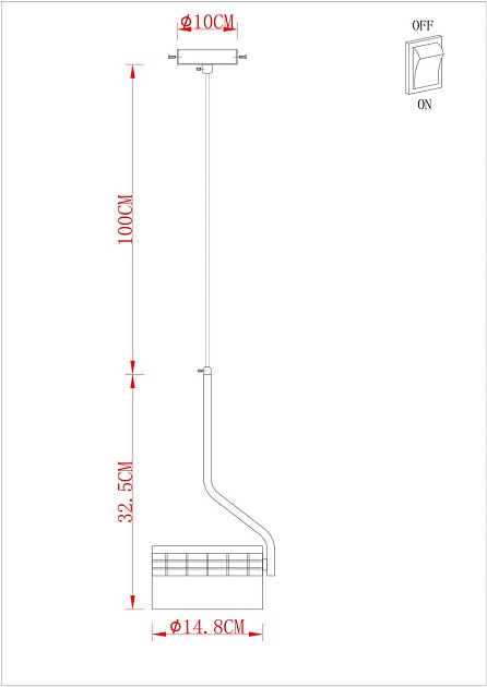 Подвесной светодиодный светильник Arte Lamp Mosaic A2094SP-1BK Фото № 2