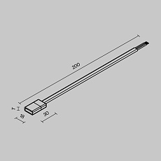 Комплектующие для уличной трековой системы Maytoni Outdoor O-TR002-HSP 5