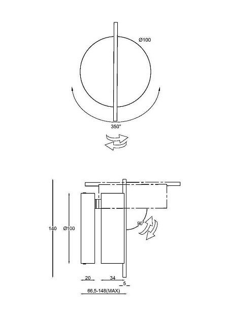 Светодиодный спот Maytoni Nuance MOD180WL-L4B3K1 Фото № 7